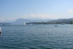 Luzern - pohled na jezero Vierwaldstättersee