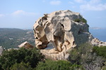Méďa - žulový monolit Roccia dell´Orso