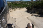 Cesta k pláži Saleccia