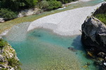Černá Hora - Řeka Morača za Podgoricou