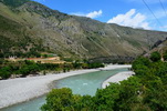 Albánie - most přes Lumi Vjosa