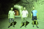 Albánie - Tunel nad hráz, zákaz vstupu pěšákům ,-)