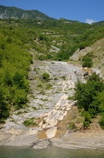 Albánie - Plavba po jezeře Komani