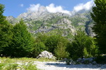 Albánie - Výšlap do sedla nad Valbonou s pohledem na Thethi