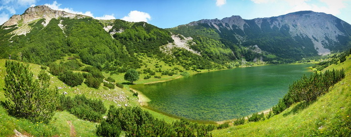 Bosna a Hercegovina - Jezero Šator