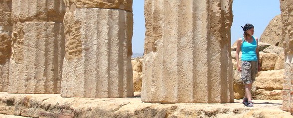 Sicílie - údolí řeckých chrámů Agrigento